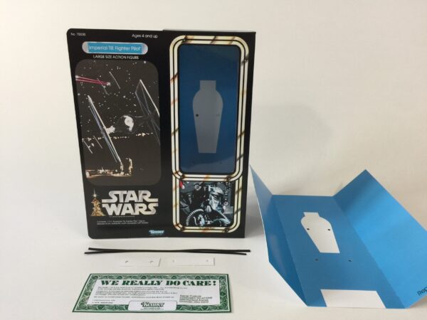 Custom Vintage Star Wars 12″ Tie Fighter Pilot box and inserts