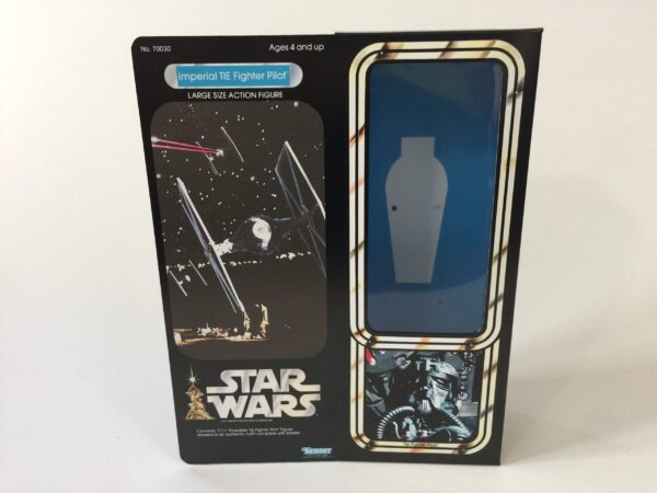 Custom Vintage Star Wars 12″ Tie Fighter Pilot box and inserts