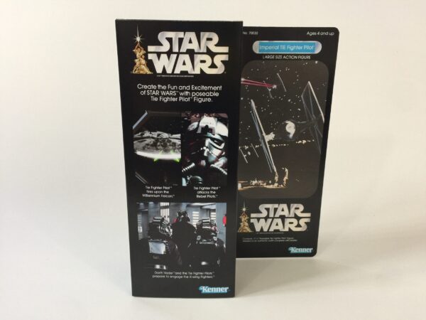 Custom Vintage Star Wars 12″ Tie Fighter Pilot box and inserts