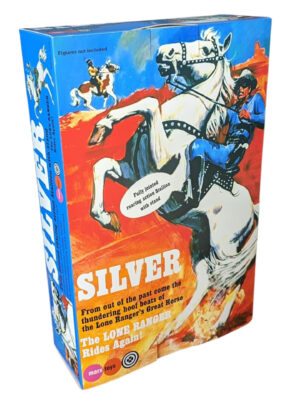 Marx Toys The Lone Ranger Silver Repro Box Marx Toys The Lone Ranger Silver Repro Box