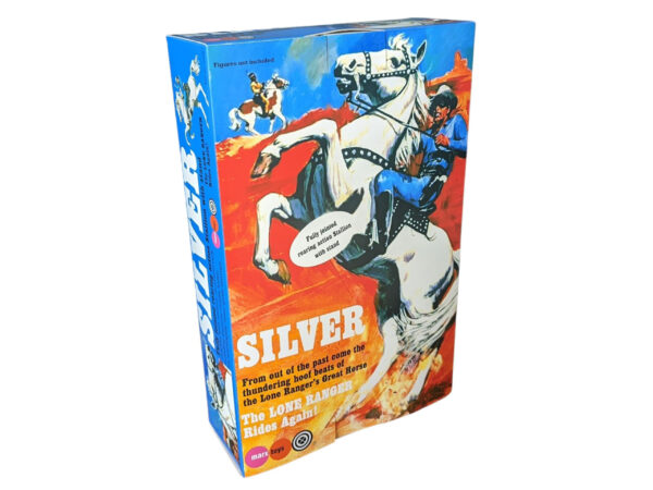 Marx Toys The Lone Ranger Silver Repro Box Marx Toys The Lone Ranger Silver Repro Box