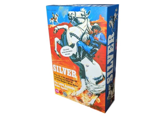 Marx Toys The Lone Ranger Silver Repro Box Marx Toys The Lone Ranger Silver Repro Box