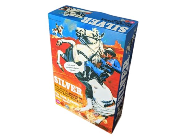 Marx Toys The Lone Ranger Silver Repro Box Marx Toys The Lone Ranger Silver Repro Box