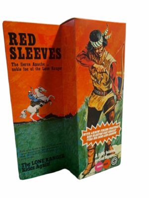 Marx Toys Red Sleeves Figure Repro Box Bow and Arrow Version Marx Toys Red Sleeves Figure Repro Box Bow and Arrow Version