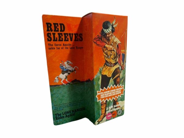 Marx Toys Red Sleeves Figure Repro Box Bow and Arrow Version Marx Toys Red Sleeves Figure Repro Box Bow and Arrow Version