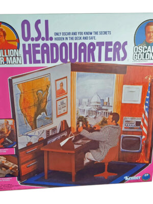 Kenner Six Million Dollar Man O.S.I. Headquarters Reproduction Box Kenner Six Million Dollar Man O.S.I. Headquarters Reproduction Box