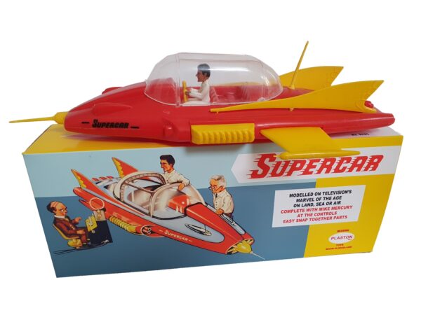 Plaston Toys Mike Mercury Supercar Repro Box Plaston Toys Mike Mercury Supercar Repro Box