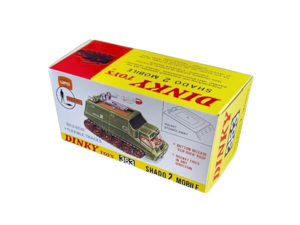 Dinky Toys 353 Shado 2 Mobile Repro Box Dinky Toys 353 Shado 2 Mobile Repro Box