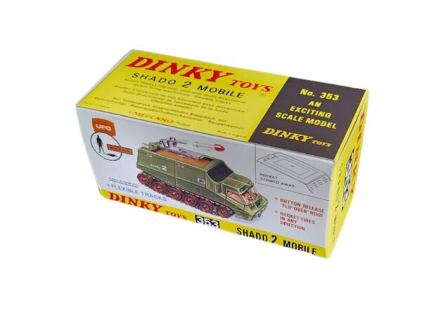 Dinky Toys 353 Shado 2 Mobile Repro Box Dinky Toys 353 Shado 2 Mobile Repro Box
