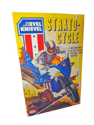 Ideal Toys Evel Knievel Strato Cycle Reproduction Box