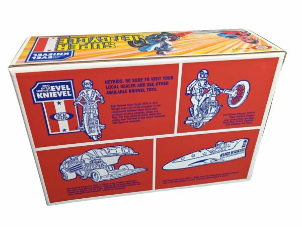 Ideal Toys Evel Knievel Super Jet Cycle Reproduction Box Ideal Toys Evel Knievel Super Jet Cycle Reproduction Box