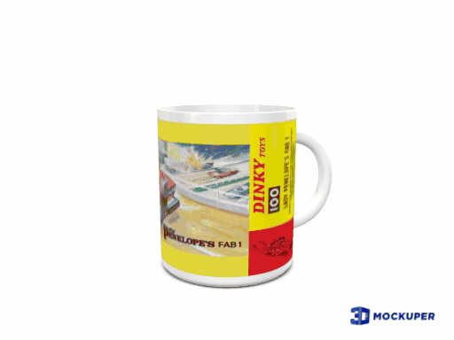 Dinky 100 Lady Penelope’s FAB 1 Mug Dinky 100 Lady Penelope's FAB 1 Mug