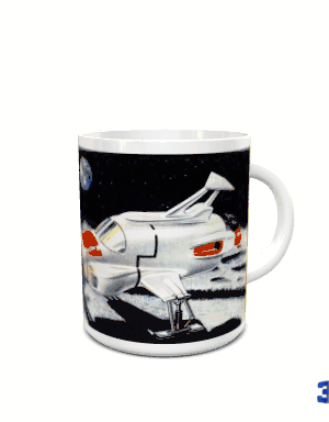 Dinky 351 UFO Interceptor Mug Dinky 351 UFO Interceptor Mug