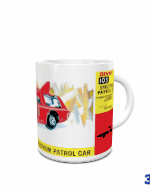 Dinky 103 Spectrum Patrol Car (SPC) Mug Dinky 103 Spectrum Patrol Car (SPC) Mug