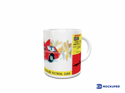 Dinky 103 Spectrum Patrol Car (SPC) Mug Dinky 103 Spectrum Patrol Car (SPC) Mug