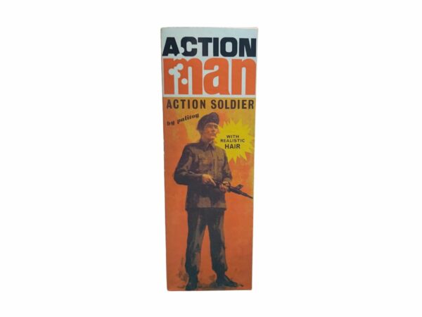Palitoy Action Man – Soldier with Realistic Hair Repro Box Palitoy Action Man - Soldier with Realistic Hair Repro Box