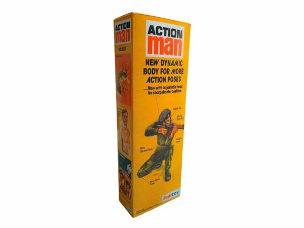 Palitoy Action Man – Sharpshooter Soldier Repro Box Palitoy Action Man - Sharpshooter Soldier Repro Box