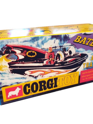 Corgi Toys 107 Batboat and Trailer Repro Box Corgi Toys 107 Batboat and Trailer Repro Box