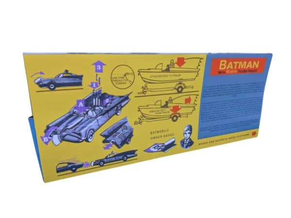 Corgi Toys Gift Set 3 1st Edition Batmobile and Batboat Repro Box Corgi Toys Gift Set 3 1st Edition Batmobile and Batboat Repro Box