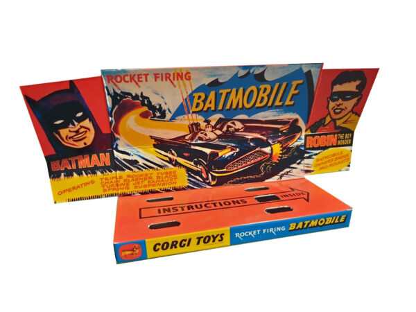 Corgi Toys 267 Batmobile 1966 Repro Box Corgi Toys 267 Batmobile 1966 Repro Box
