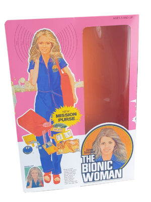 Kenner Bionic Woman Mission Purse Reproduction Box Kenner Bionic Woman Mission Purse Reproduction Box