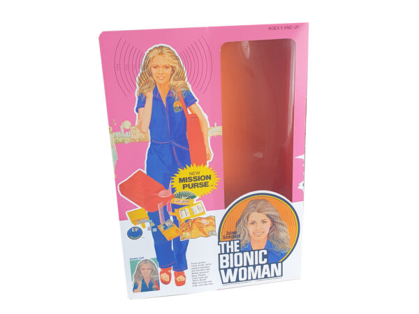 Kenner Bionic Woman Mission Purse Reproduction Box Kenner Bionic Woman Mission Purse Reproduction Box