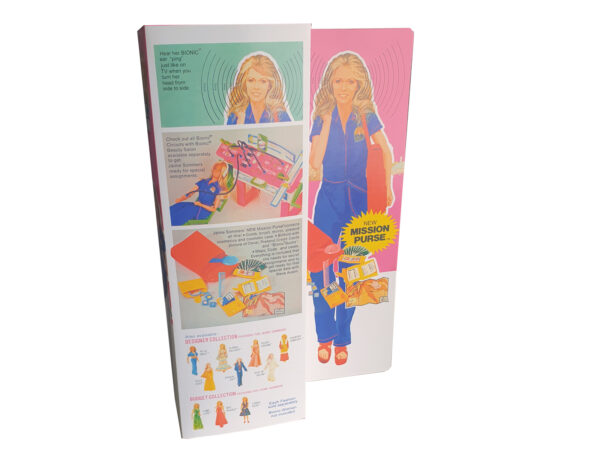 Kenner Bionic Woman Mission Purse Reproduction Box Kenner Bionic Woman Mission Purse Reproduction Box