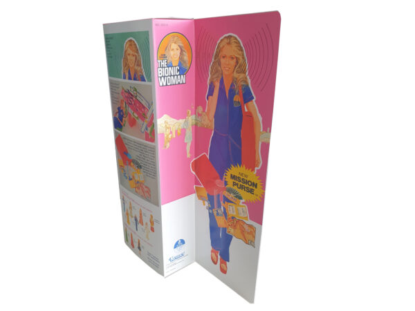 Kenner Bionic Woman Mission Purse Reproduction Box Kenner Bionic Woman Mission Purse Reproduction Box