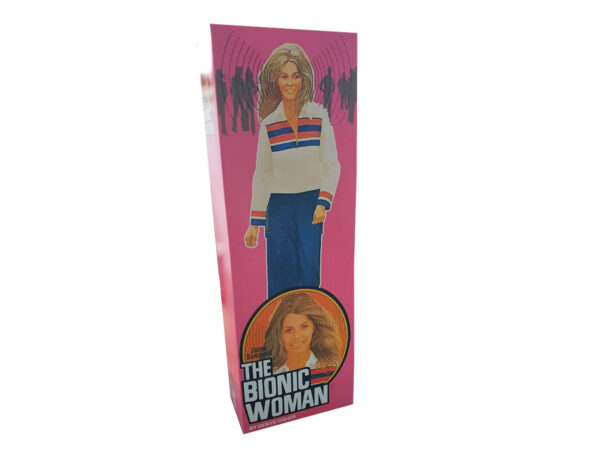 Denys Fisher Bionic Woman Figure Repro Box (Non Window Version) Code 3 Denys Fisher Bionic Woman Figure Repro Box (Non Window Version) Code 3