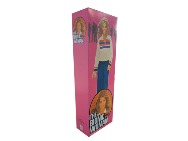 Denys Fisher Bionic Woman Figure Repro Box (Non Window Version) Code 3 Denys Fisher Bionic Woman Figure Repro Box (Non Window Version) Code 3