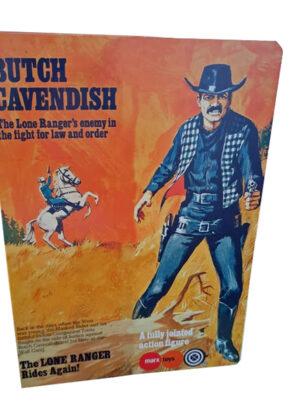 Marx Toys Butch Cavendish Figure Repro Box Marx Toys Butch Cavendish Figure Repro Box