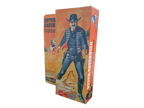 Marx Toys Butch Cavendish Figure Repro Box Marx Toys Butch Cavendish Figure Repro Box