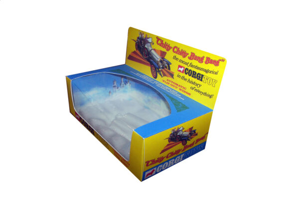 Corgi Toys 266 Chitty Chitty Bang Bang Repro Box with Plastic Cloud