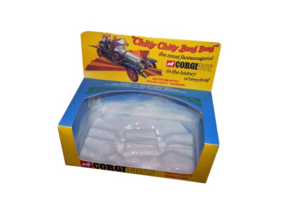 Corgi Toys 266 Chitty Chitty Bang Bang Repro Box with Plastic Cloud