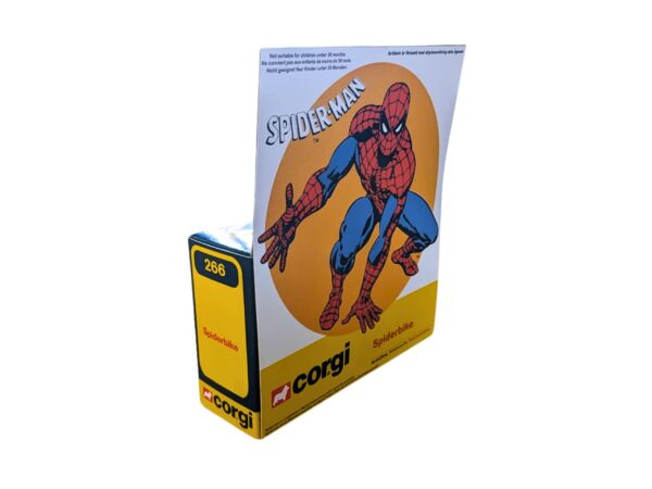 Corgi Toys 266 Spiderman Spiderbike Repro Box Corgi Toys 266 Spiderman Spiderbike Repro Box