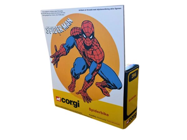 Corgi Toys 266 Spiderman Spiderbike Repro Box Corgi Toys 266 Spiderman Spiderbike Repro Box
