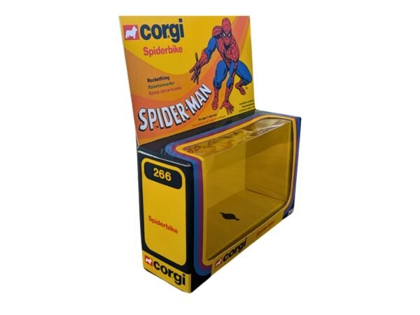 Corgi Toys 266 Spiderman Spiderbike Repro Box Corgi Toys 266 Spiderman Spiderbike Repro Box