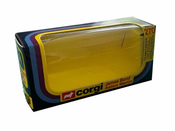 Corgi Toys 270 - 1978 version James Bond Aston Martin DB5 Repro Box