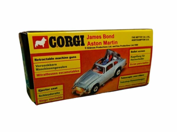 Corgi Toys 270 Version 2 James Bond Aston Martin DB5 Repro Box Corgi Toys 270 Version 2 James Bond Aston Martin DB5 Repro Box