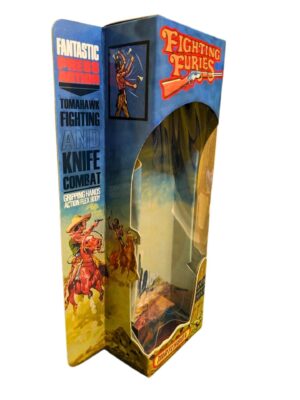 Matchbox Fighting Furies Crazy Horse Figure Repro Box Matchbox Fighting Furies Crazy Horse Figure Repro Box