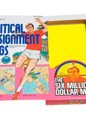 Kenner Six Million Dollar Man Critical Assignment Legs Reproduction Box Kenner Six Million Dollar Man Critical Assignment Legs Reproduction Box