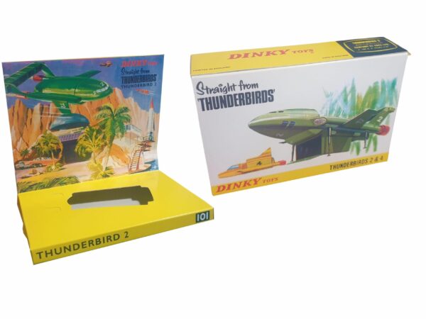 Dinky Toys 101 Thunderbird 2 Repro Box Dinky Toys 101 Thunderbird 2 Repro Box