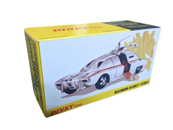 Dinky Toys 105 Captain Scarlet Maximum Security Vehicle Repro Box Dinky Toys 105 Captain Scarlet Maximum Security Vehicle Repro Box