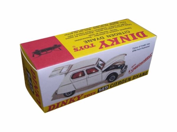 Dinky Toys 149 Citroen Dyane Repro Box Dinky Toys 149 Citroen Dyane Repro Box