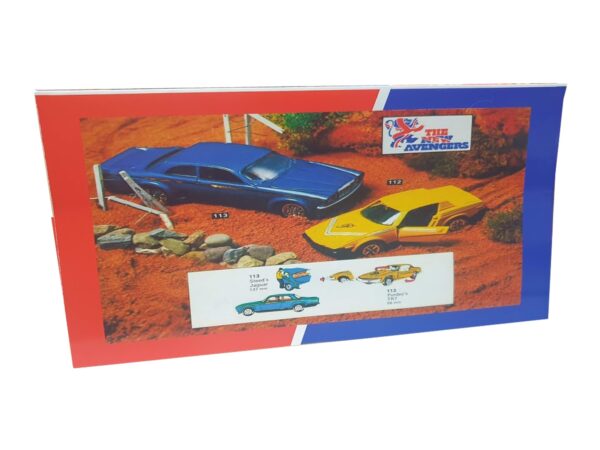 Dinky Toys 307 New Avengers Steed’s Jaguar XJ12 and Purdey’s TR7 Repro Box Code 3 Dinky Toys 307 New Avengers Steed's Jaguar XJ12 and Purdey's TR7 Repro Box Code 3