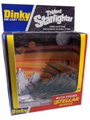 Dinky Toys 362 Trident Starfighter Repro Box Dinky Toys 362 Trident Starfighter Repro Box