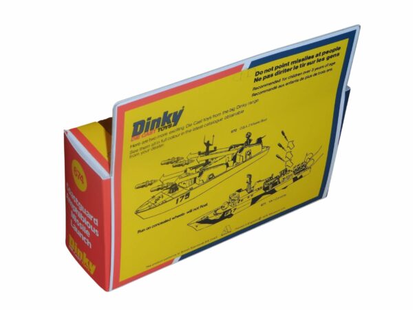 Dinky Toys 674 Coastguard Amphibious Missile Launch Repro Box Dinky Toys 674 Coastguard Amphibious Missile Launch Repro Box