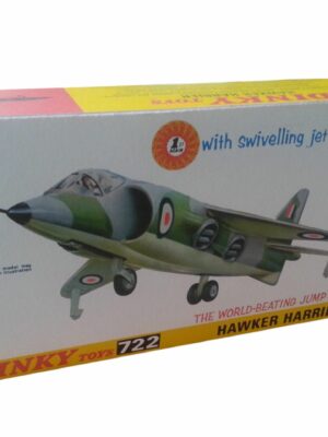 Dinky Toys 722 Hawker Harrier Repro Box Dinky Toys 722 Hawker Harrier Repro Box