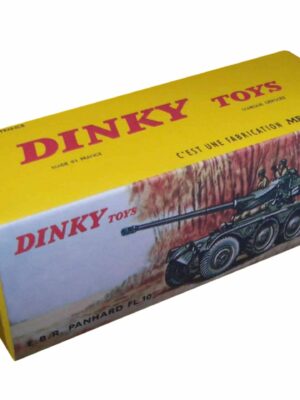 Dinky Toys 827 Panhard FL10 Armoured Car Repro Box Dinky Toys 827 Panhard FL10 Armoured Car Repro Box