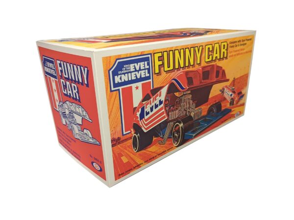 Ideal Toys Evel Knievel Funny Car Reproduction Box Ideal Toys Evel Knievel Funny Car Reproduction Box